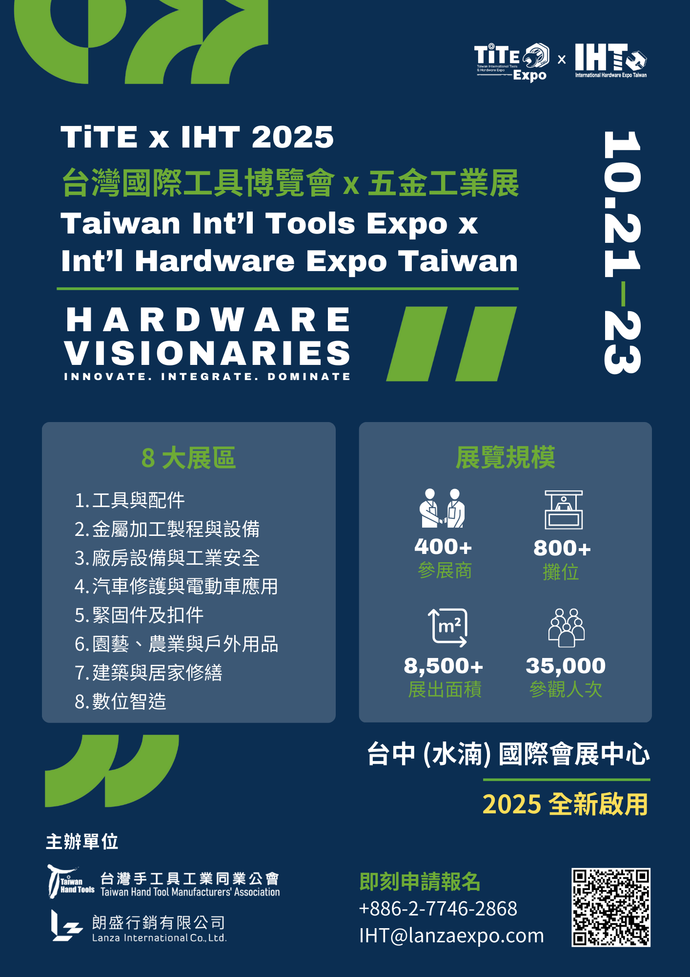 EDM 20251021 23 TiTE x IHT 台灣國際工具博覽會 x 五金工業展
